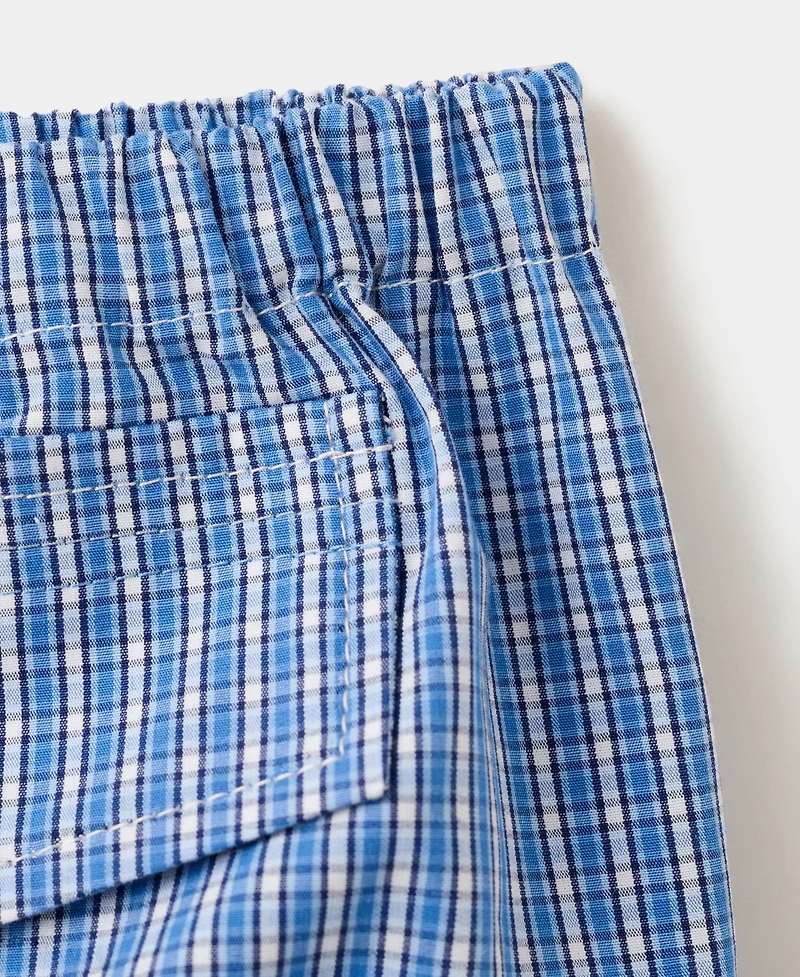 Mango Women's Mini Plaid Shorts