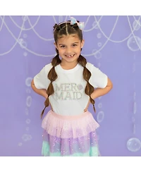 Sweet Wink Little and Big Girls Mermaid Sequin Bow Headband