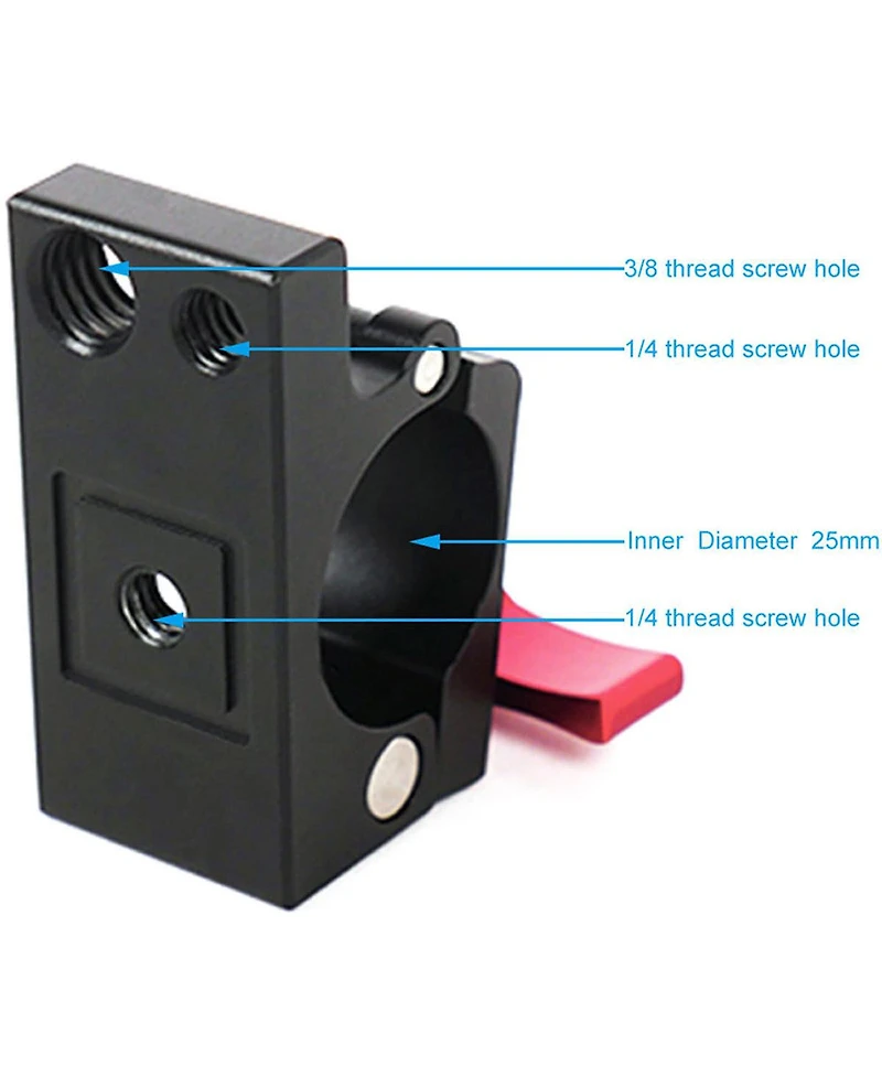 AndyCine Clamp and 360 Degree Double Ball Head for Dji Ronin