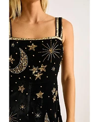 Nasty Gal Women's Celestial Square Neck Jumpsuit