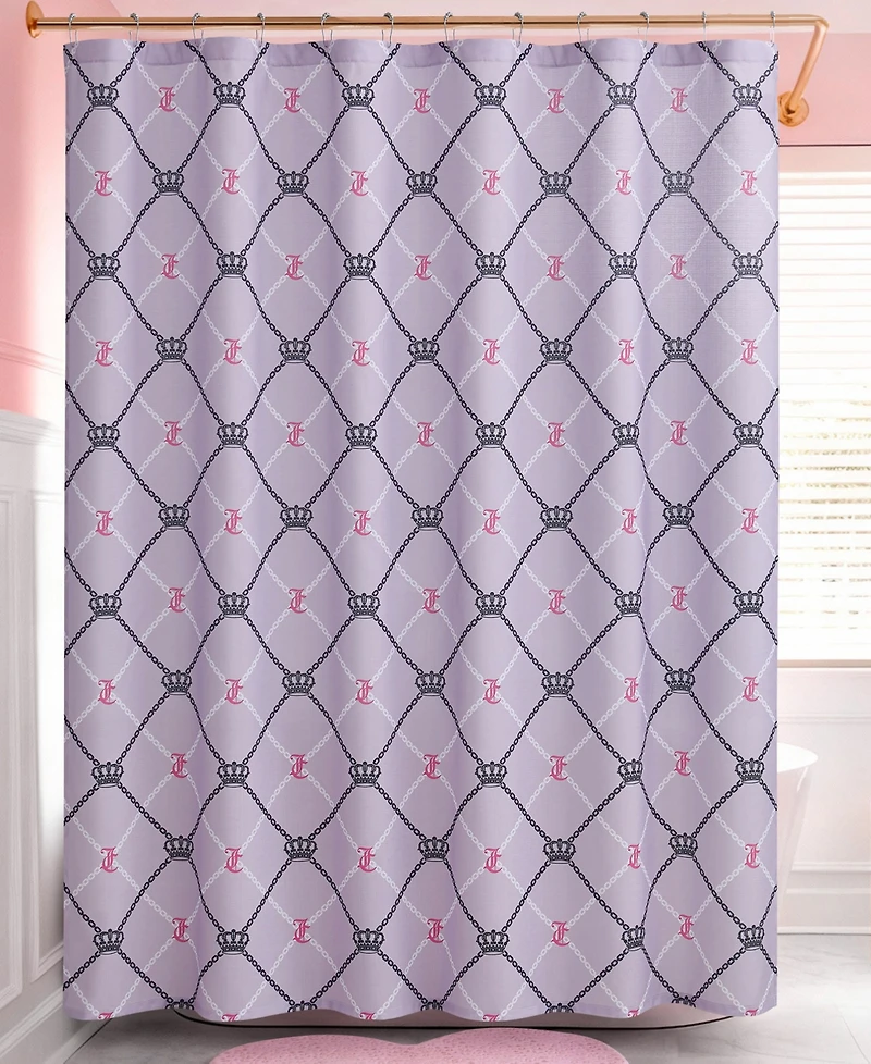 Juicy Couture Fabric 13-Pc. Shower Curtain Set