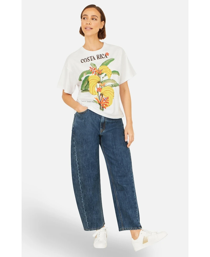 Yumi Women's Costa Rica Cotton T Shirt
