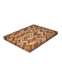 Teakhaus Teak Herringbone Xl Cutting Board, 24" x 18"