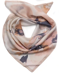 Vince Camuto Ink Blooms Square Scarf