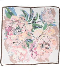 Vince Camuto Peony Square Scarf