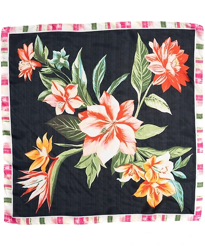 Vince Camuto Jungle Floral Square Scarf