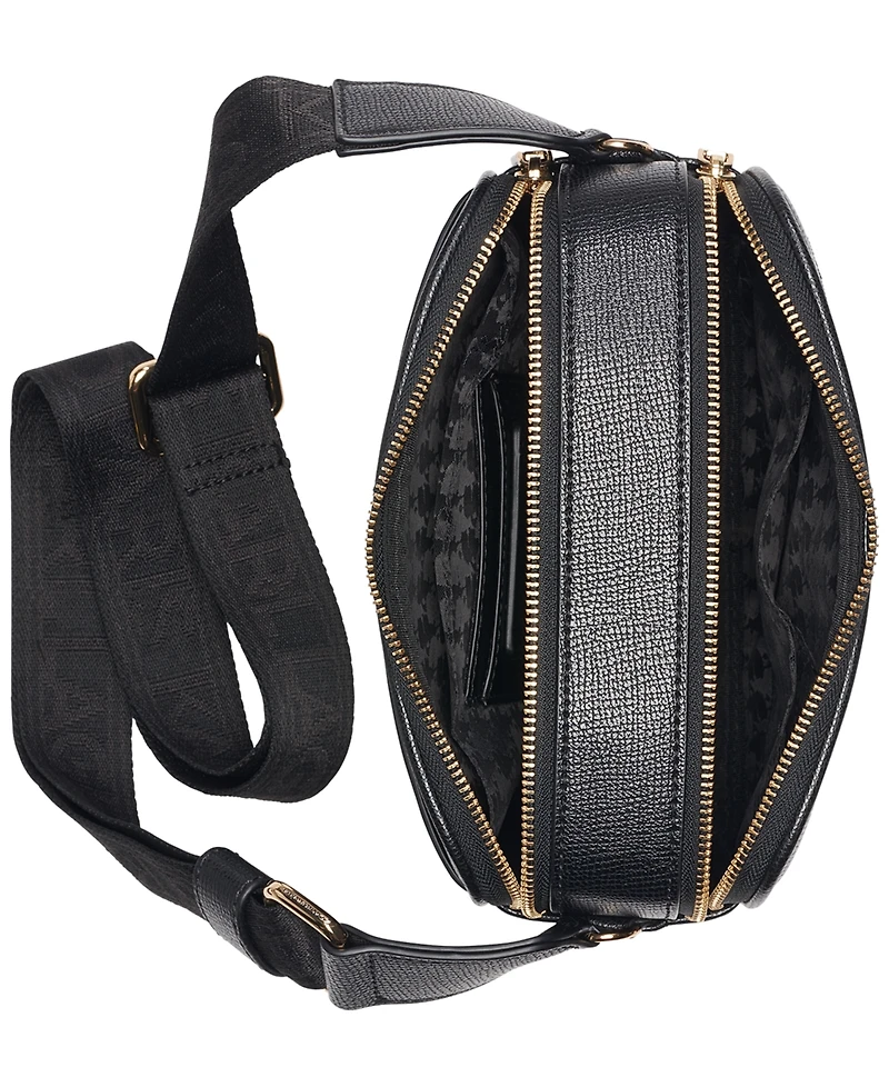 Karl Lagerfeld Paris Maybelle Zip-Top Small Crossbody Handbag