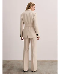 The Fold Women's Alzira Doppio Crepe Pants