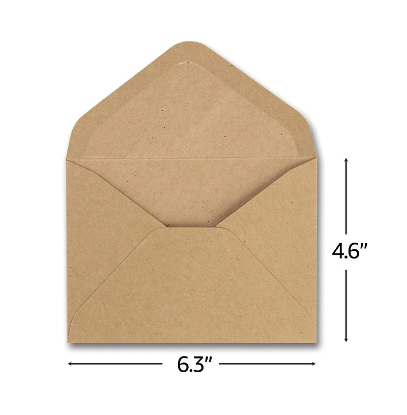 Gnuadz Envelope Contour Flap Gummed Invitation
