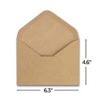 Gnuadz Envelope Contour Flap Gummed Invitation