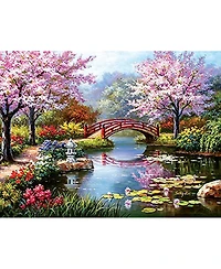 SunsOut Japanese Garden in Bloom piece Jigsaw Puzzle for Adults