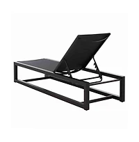 Augusta Home Jordan Aluminum Chaise Lounge
