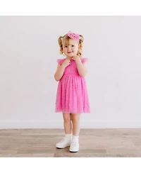 Sweet Wink Baby Girls Raspberry Rhinestone Bow Baby Headband