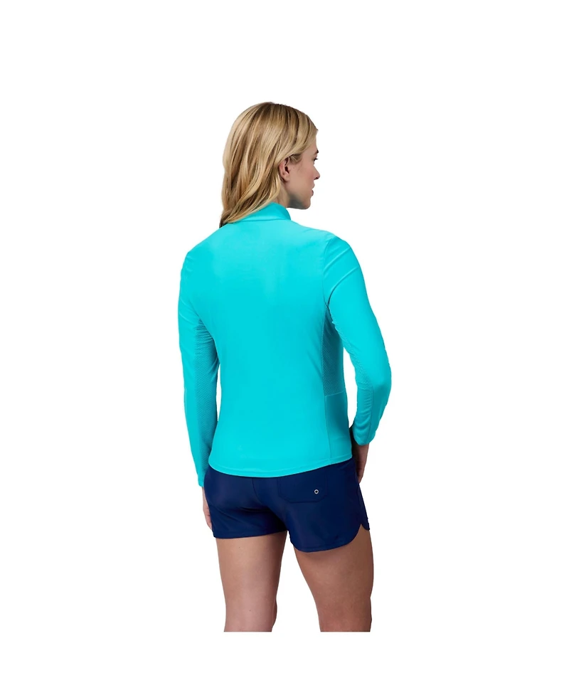 Free Country Women's Sun Breeze / Zip Sunshirt