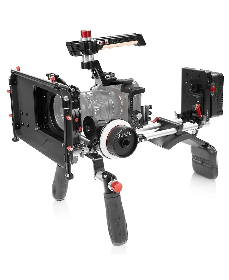 Shape Shoulder Mount with Matte Box and Follow Focus for Sony Alpha a7R Iv