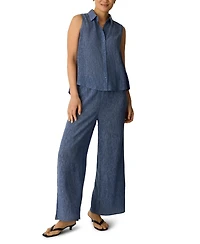 Eileen Fisher Women's Mid-Rise Ankle Length Pants, Regular And Plus