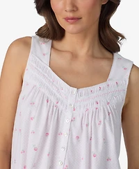 Eileen West Women's Sleeveless Short Nightgown