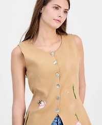 Driftwood Women's Deanna Embroidered Vest