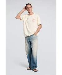 Desigual Men's Printed cotton T-shirt