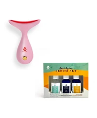 Led Light Therapy Sculpting Wand, Anti-Aging Serum Complete Transformation Set