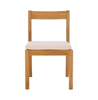Augusta Home Mayaguana Teak Outdoor Dining Chair (Set of 2)