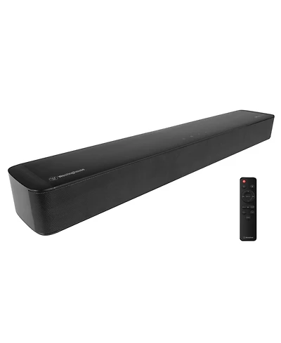 Westinghouse 2.0 Channel Mini Sound Bar with Dolby Atmos and Dolby Digital Plus, Bluetooth and with Roku Tv Ready