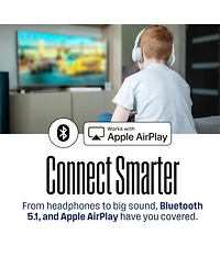 Westinghouse 40" Full Hd 1080p Xumo Smart Tv w/ Apple AirPlay, HomeKit & Voice Remote