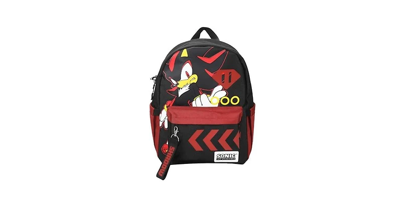 Sonic The Hedgehog Shadow Character Art 16.5" Adult Backpack