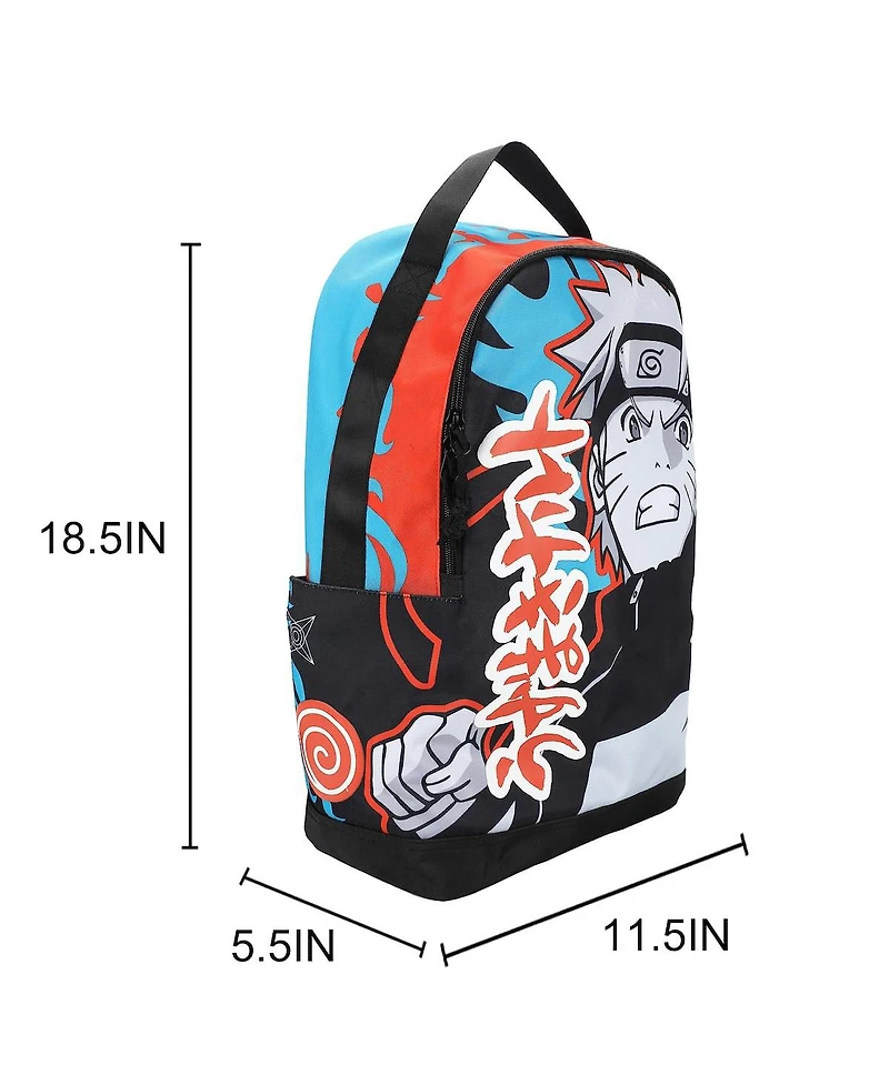 Naruto Shippuden Naruto and Kanji 18.5" Adult Backpack