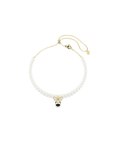 Swarovski Gold-Tone Idyllia Bee Choker Necklace