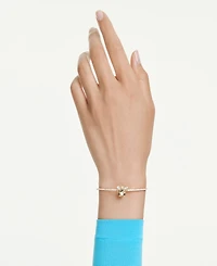 Swarovski Gold-Tone Plated Idyllia Bee Bracelet