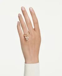 Swarovski Gold-Tone Plated Bee-Shaped Ring