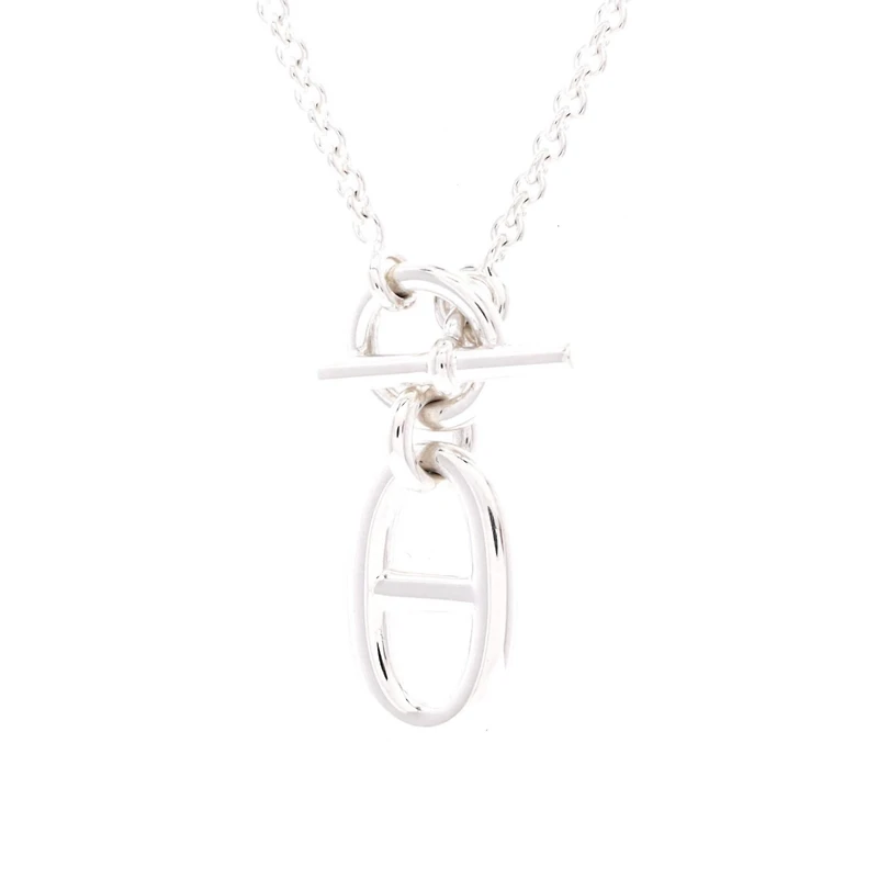 Pre-Owned HERMES Chaine d'Ancre Pendant Necklace