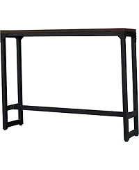 flynama Minimalist Industrial Bar Cocktail Logan Table