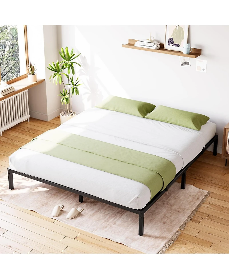 homfan 10Inch Heavy Duty Metal Bed Frame