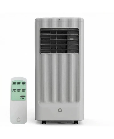 Xo 8,000 Btu Portable Ac with Remote, 24-Hour Timer, Sleep Mode and Window Kit, Doe Certified for Rooms Up to 350 Sq. Ft