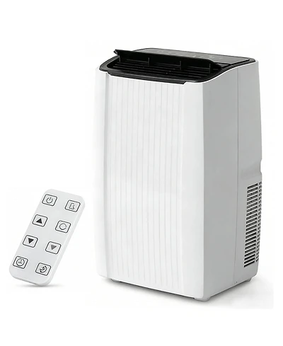 Xo 12,000 Btu Portable Ac, 5-in-1 Cooling, Dehumidifier, Fan, Auto and Sleep, Remote, Led Display for 550 Sq. Ft