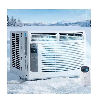Xo 6000 Btu Window Air Conditioner, Fast Cooling to 250 Sq.Ft.,Remote Control
