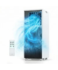 Xo 8,000 Btu Portable Ac for Rooms up to 350 Sq. Ft. with Cooling, Fan and Dehumidifier Modes, Remote