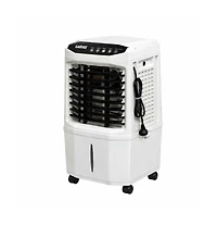 Xo Portable Air Cooler Fan, 3 Speeds, 1600ml Tank, Remote Control, 2/4/8H Timer, Adjustable Airflow, for Bedroom Office Desk