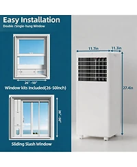 Xo 8000 Btu 3 in-1 Ac Unit, Cooling, Dehumidifier and Fan