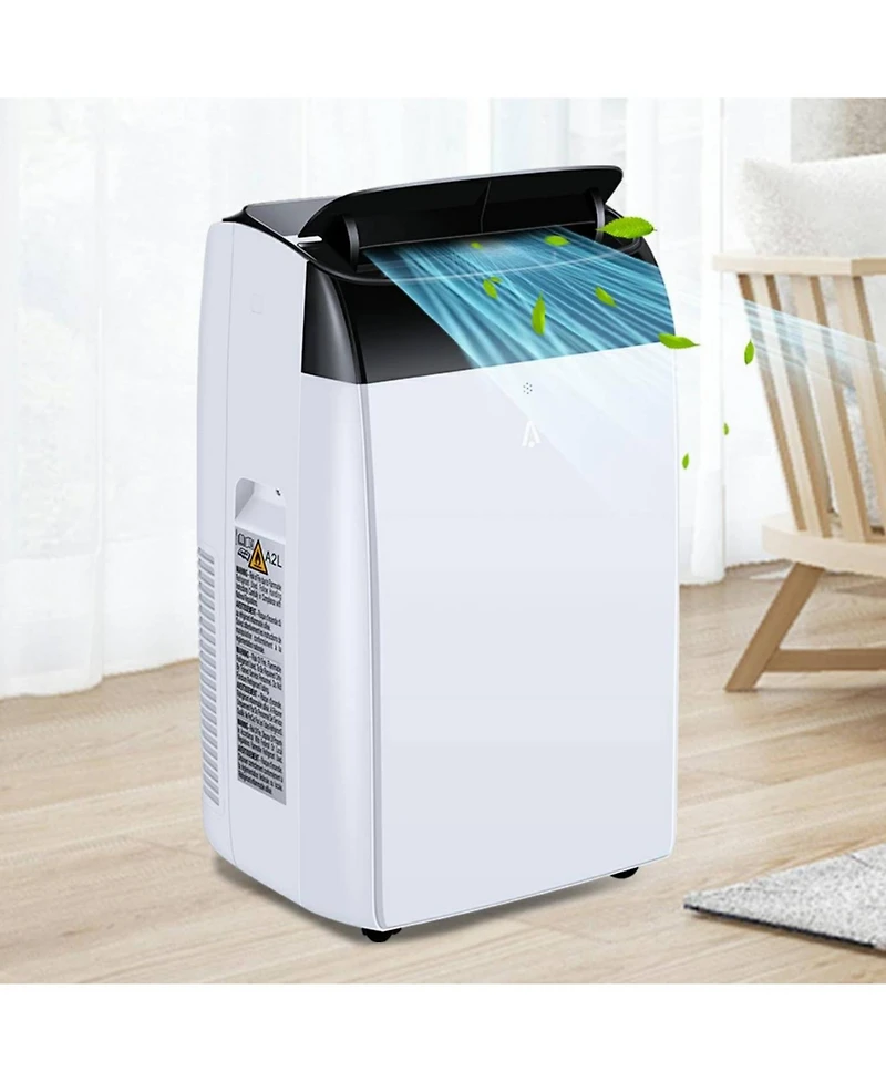 Xo 12000 Btu Portable Air Conditioners with Cooling, Dehumidifying, and Fan Functions for Up to 550 sq. ft. Rooms