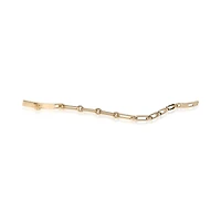 Pre-Owned HERMES Yellow Gold Diamond Small Kelly Chaine Bracelet