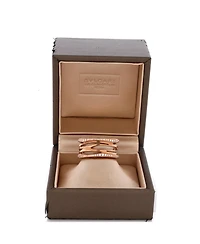 Pre-Owned Bvlgari B.Zero1 Design Legend Zaha Hadid Four Band Ring