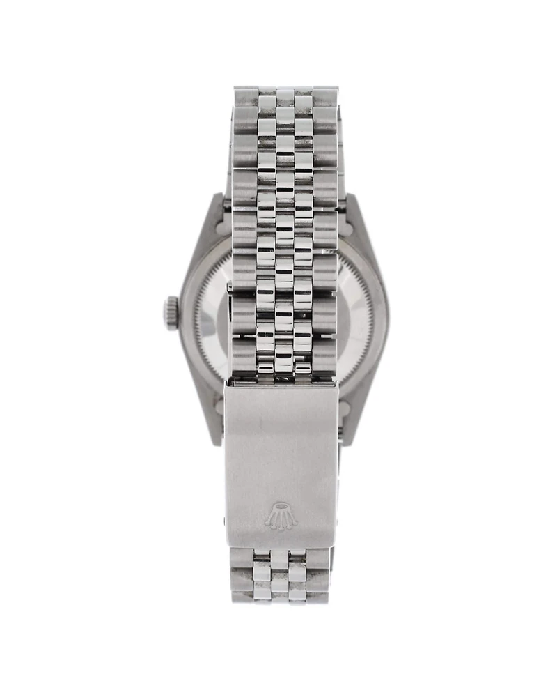 Pre-Owned Rolex Oyster Perpetual Datejust Automatic Watch in Stainless Steel and Gold with Diamond Markers 36mm