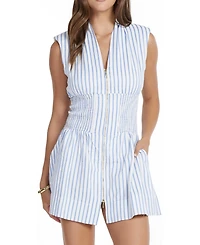 Bishop + Young Women's Serene Zip Front Mini Dress