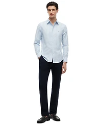 Tommy Hilfiger Men's Performance Poplin Stripe Shirt