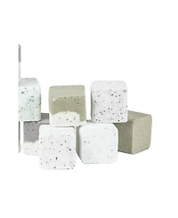 Lizush Earthy Shower Steamer Gift Set, 5 Refreshing Shower Steamers for Men and Women
