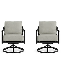 Agio Wellington Outdoor Swivel Rockers, Set of 2