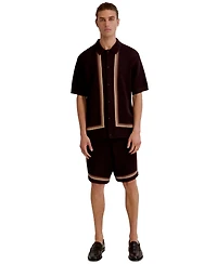 Karl Lagerfeld Paris Men's Short-Sleeve Shirt